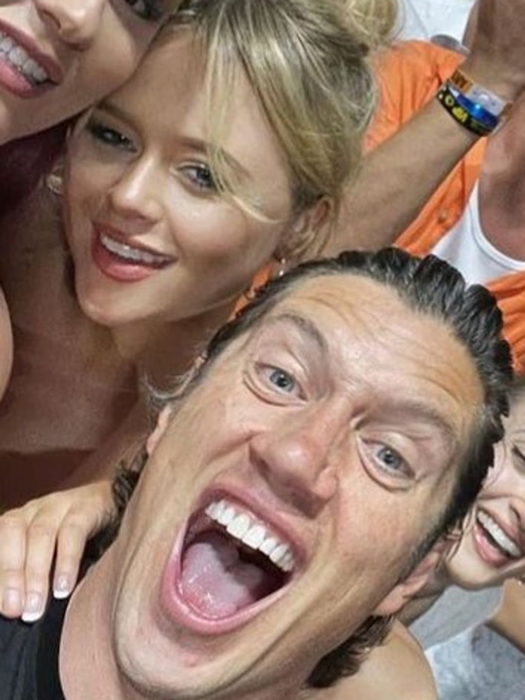 Vernon Kay parties with Emily Atack