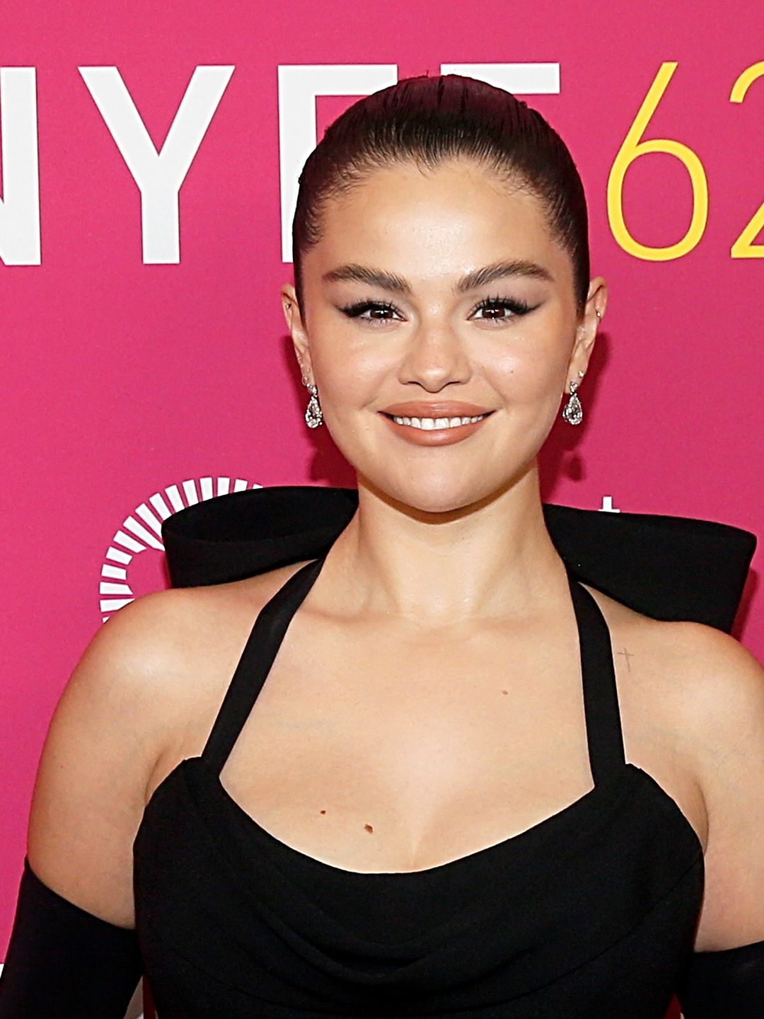 Selena Gomez attends the Emilia Pérez premiere during the 62nd New York Film Festiva