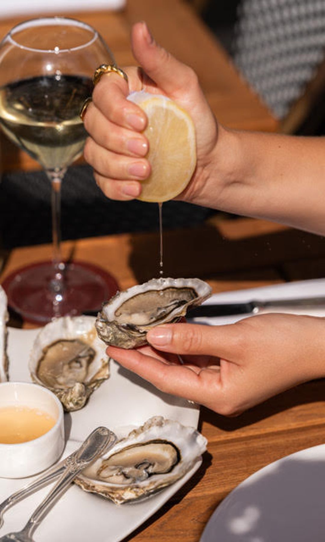 Origin City Oyster Tasting Menu