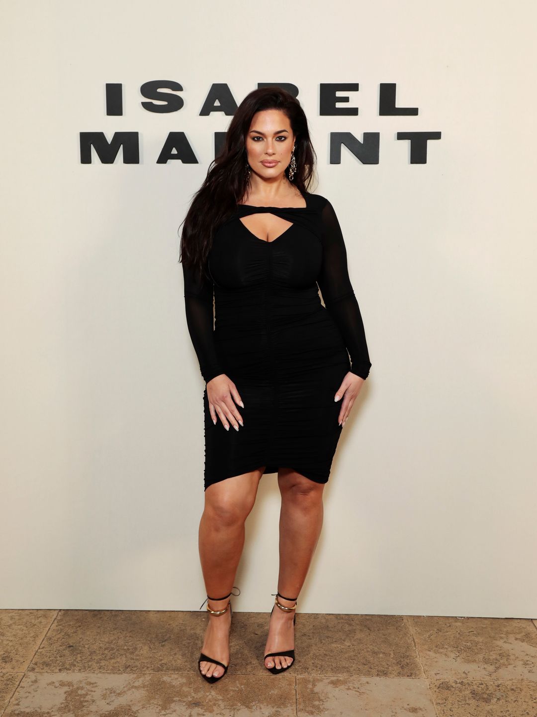 Ashley Graham attends the Isabel Marant Womenswear Fall/Winter 2024-2025 show as part of Paris Fashion Week 