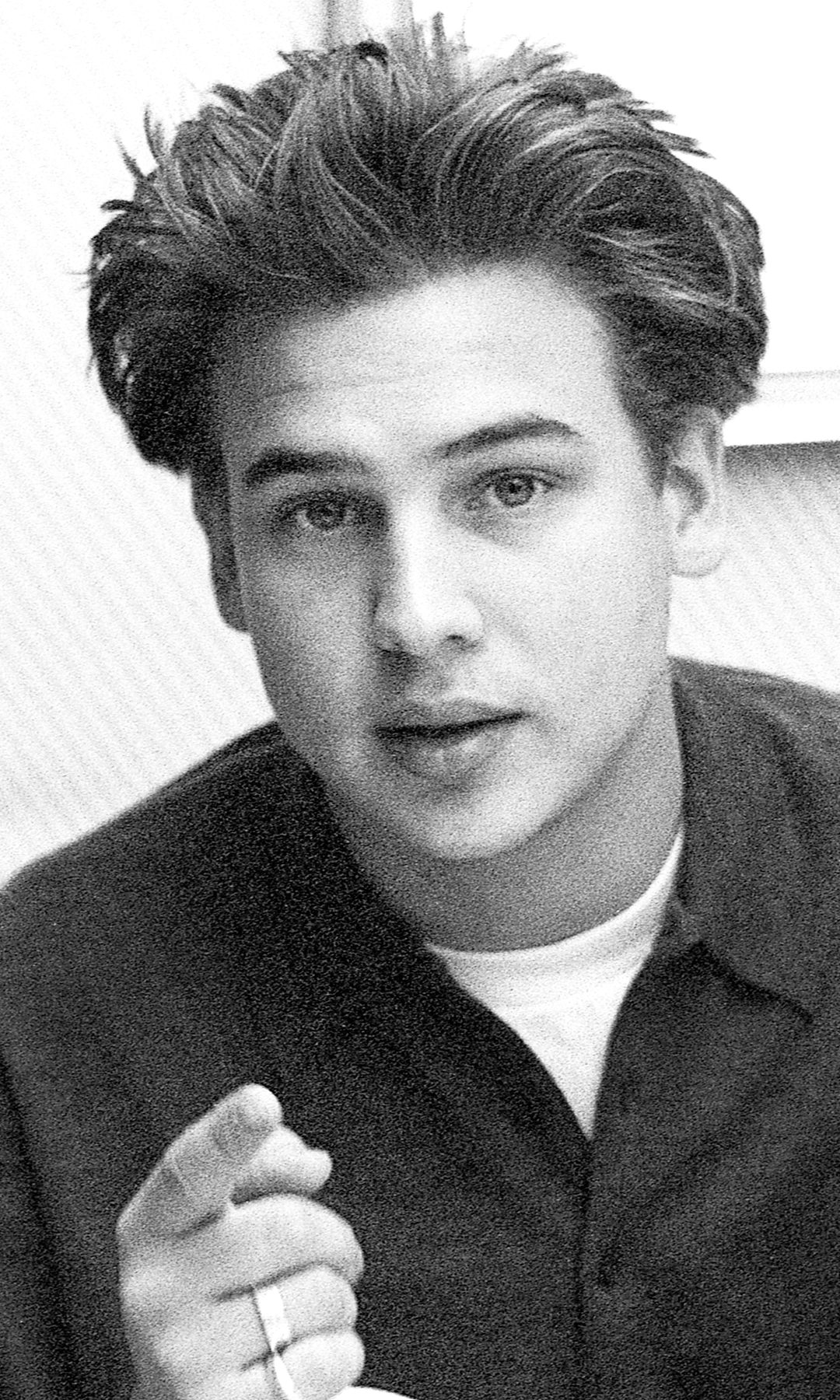 Image en noir et blanc de Nicolas Savalas