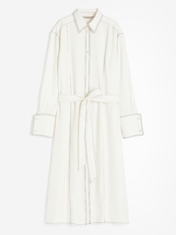 H&M white shirt dress