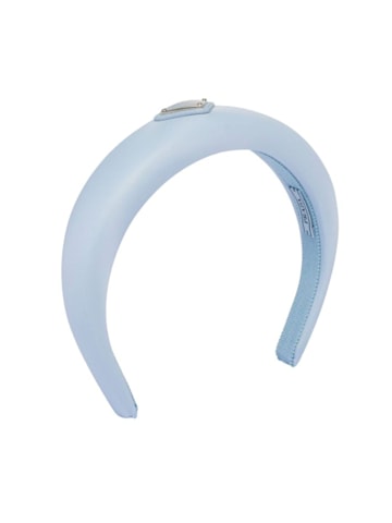 Prada blue padded headband 