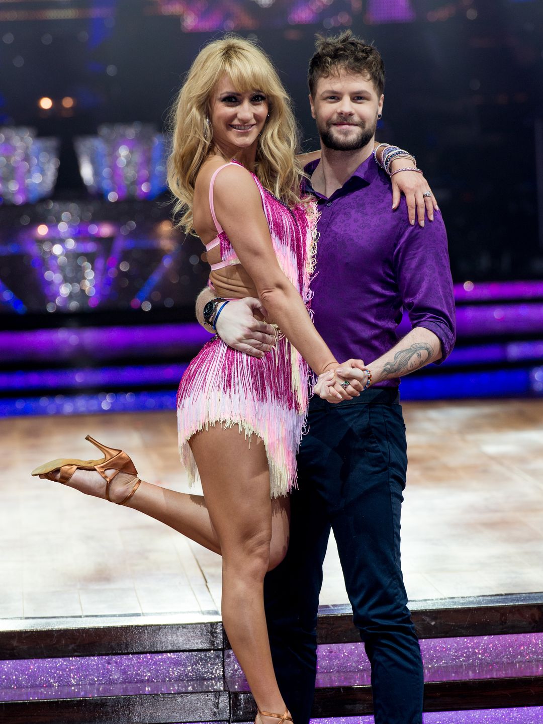 Aliona Vilani with Jay McGuiness