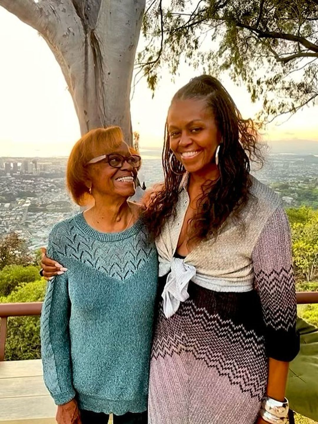 Michelle Obama shares a Mother's Day tribute to her mom