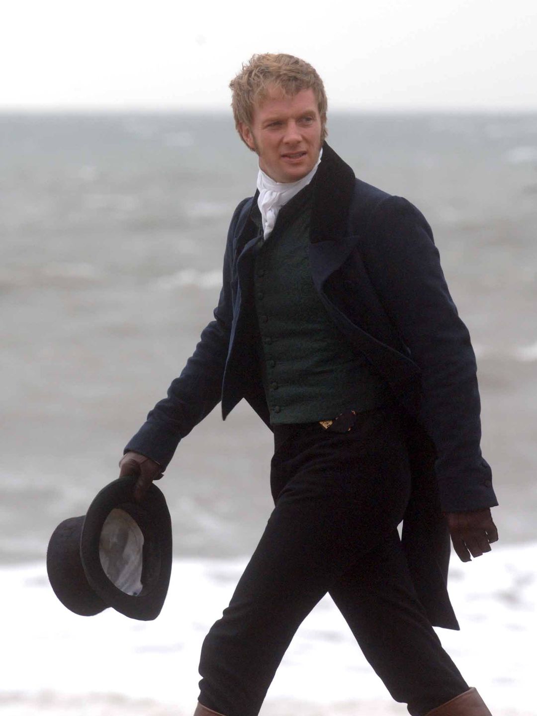Rupert Penry-Jones as Captain Frederick Wentworth in ITV's adaptation of Persuasion
