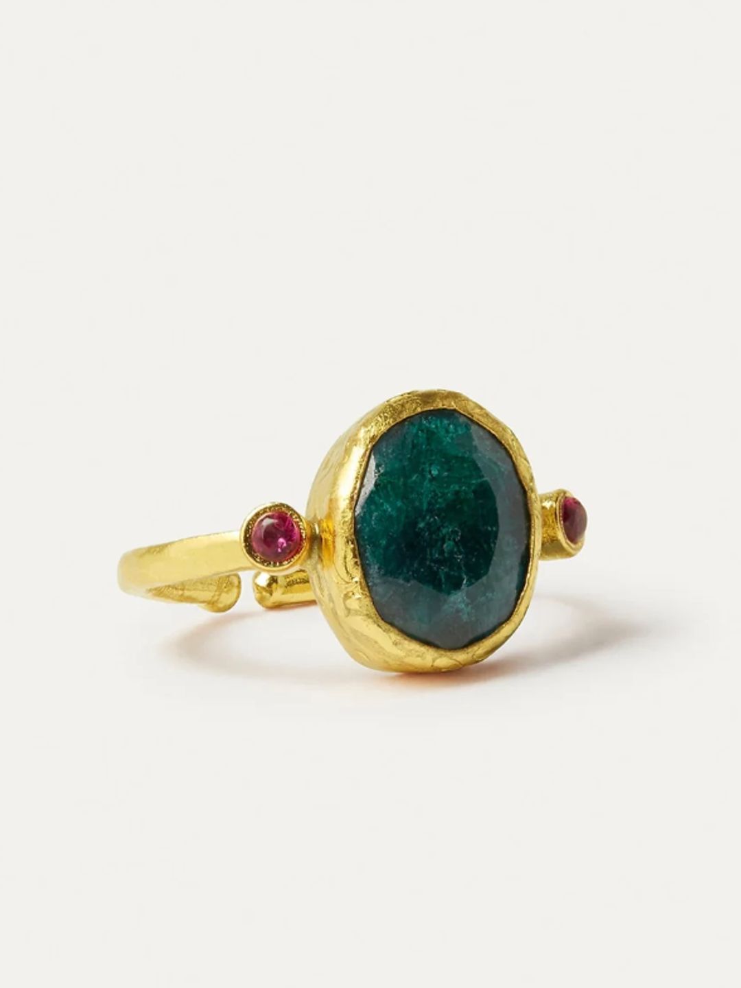 Lucia Emerald Cocktail Ring