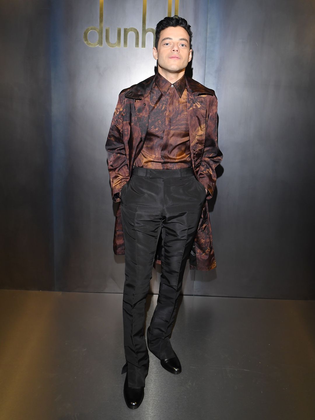 Rami Malek attending the Dunhill London Menswear Fall/Winter 2019-2020 show as part of Paris Fashion Week 