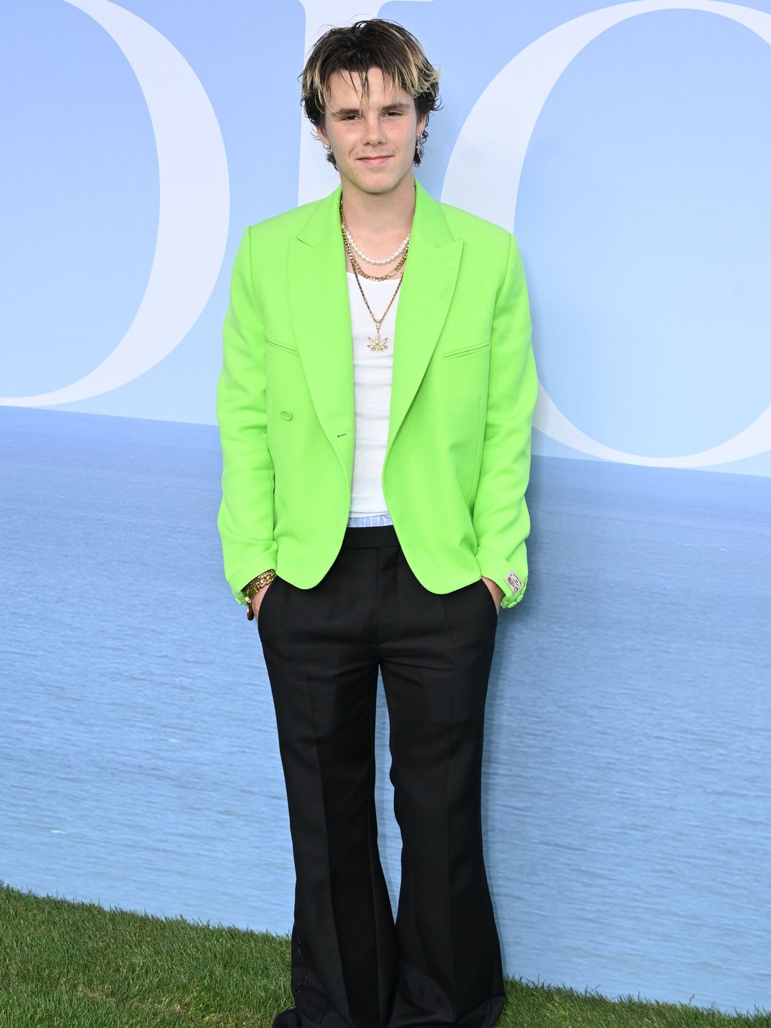 cruz beckham lime blazer