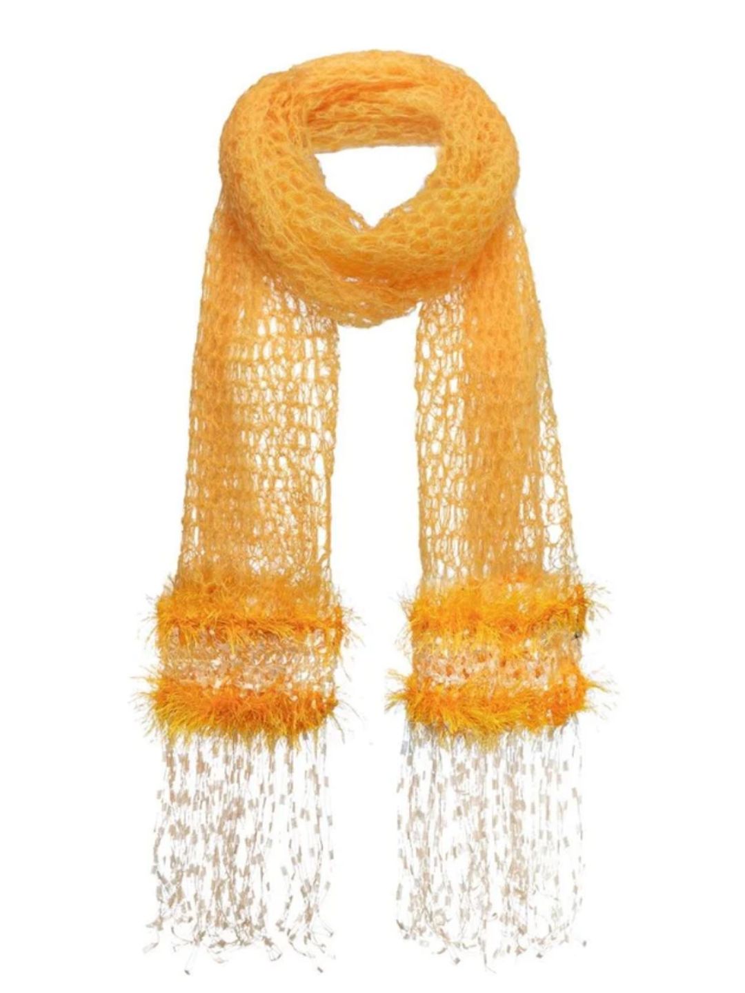 Yellow scarf 