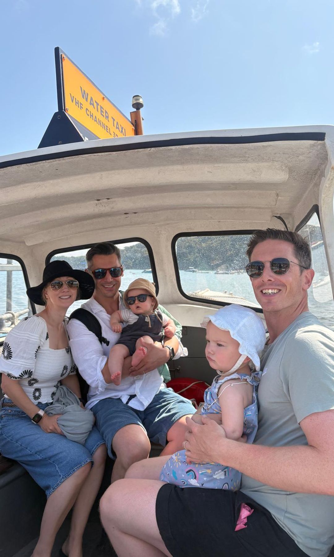 The babies seemed happy to tag along when we explored