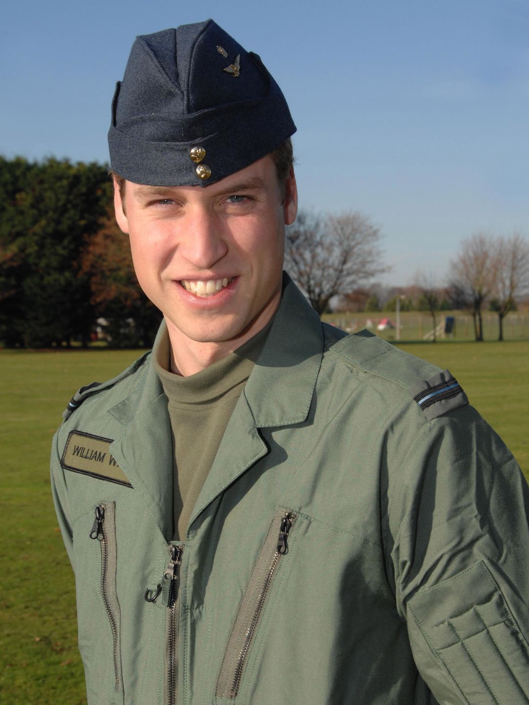 Prince William begins an intensive RAF course to learn how to fly on January 7, 2007 in Cranwell, England 