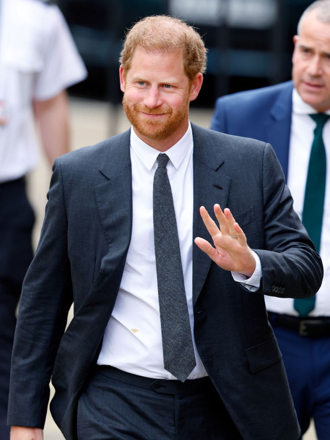 The Duke of Sussex arrives at the Royal Courts of Justice on March 30, 2023