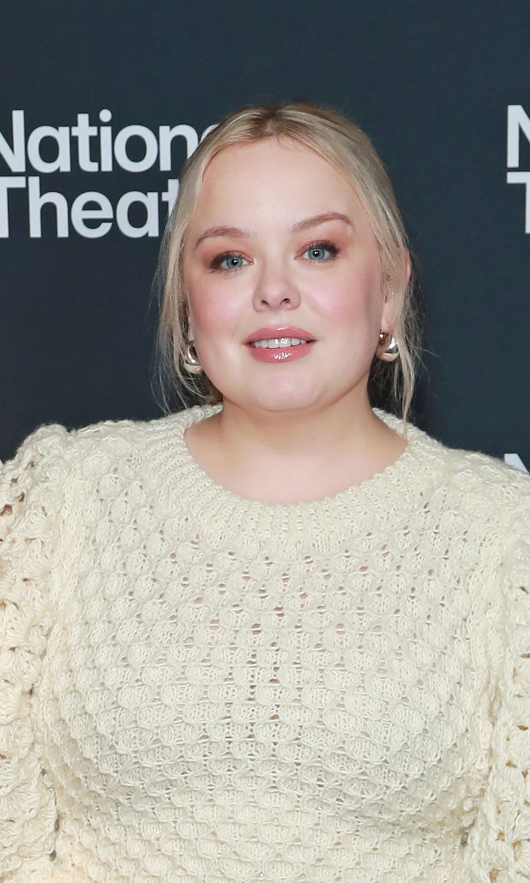 Nicola Coughlan attends the press night after party for "The Playboy Of The Western World" at The National Theatre on December 11, 2025 in London, England