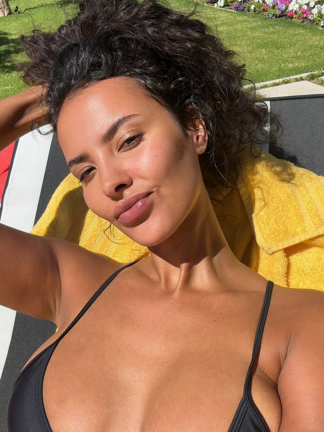 Maya Jama shows off her enviable glowing skin in itsy bitsy bikini – Here’s how to get the look