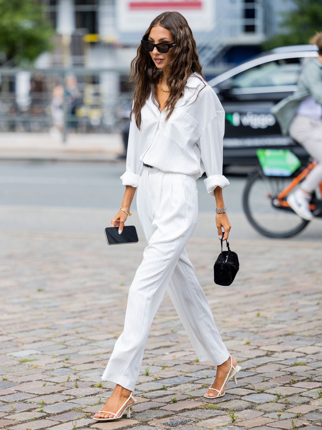 White shirt Blue trouser formal Combo  Evilato Formal Combo