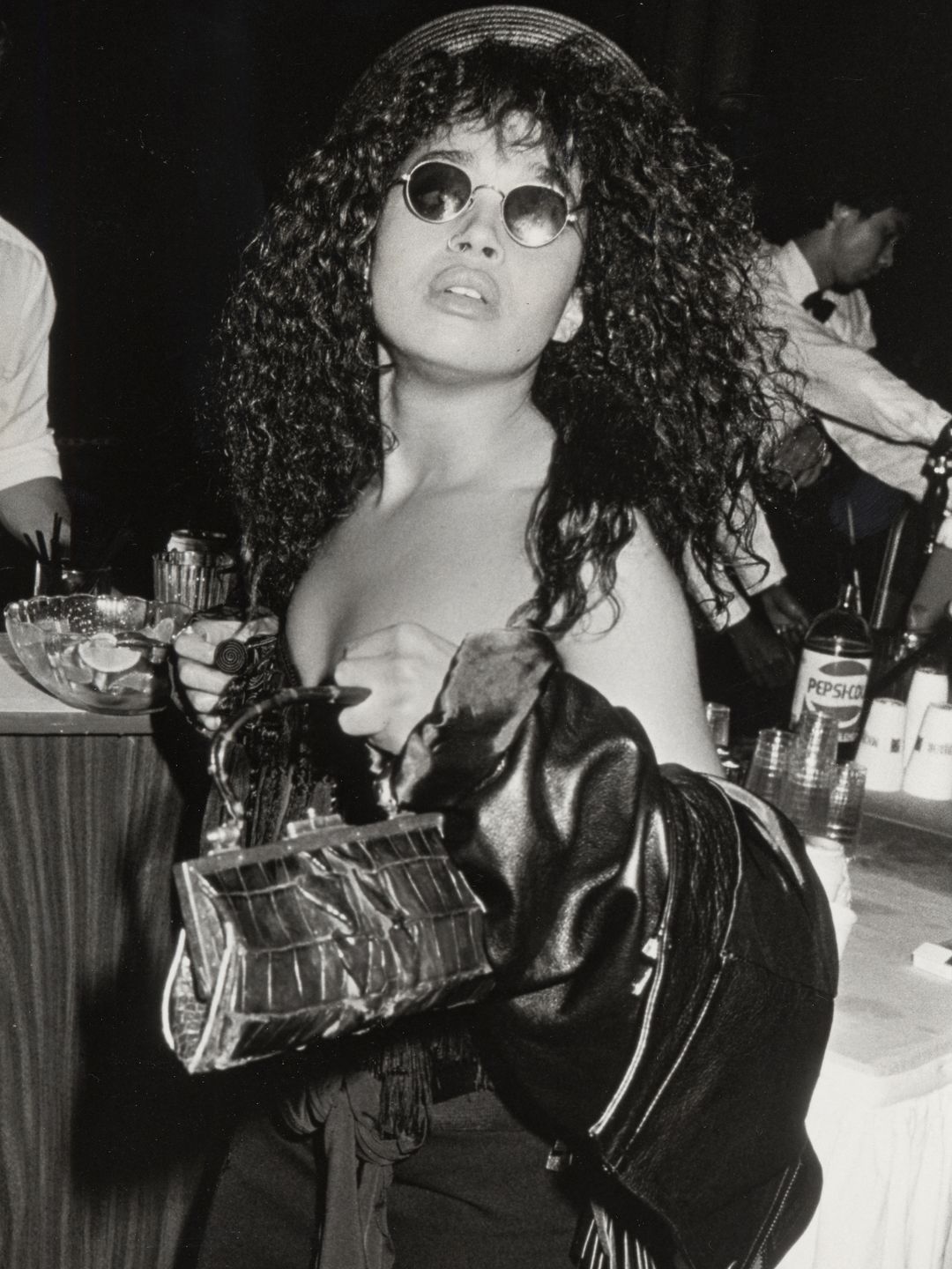 Lisa Bonet rocking round sunglasses at the 1987 MTV Video Music Awards