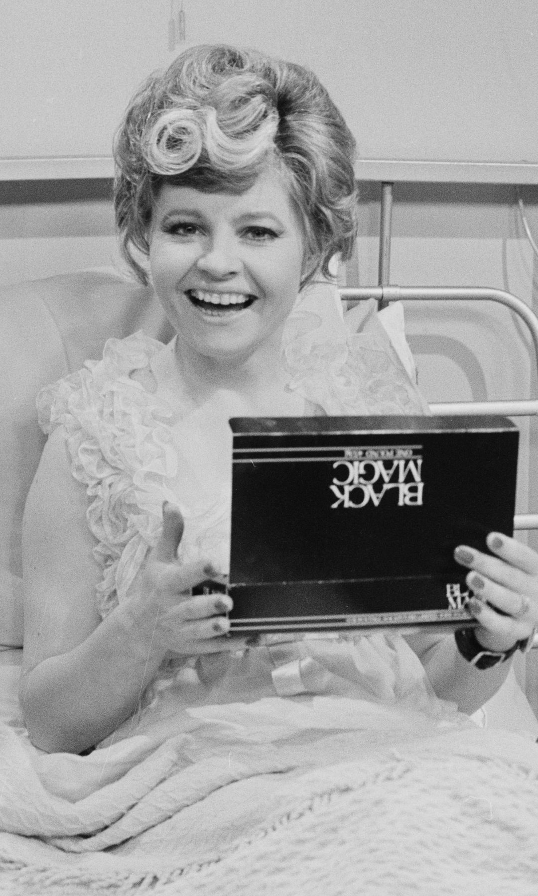 Prunella Scales in a still image from Fawlty Towers