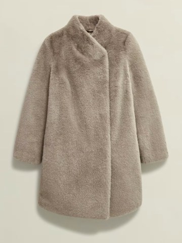 Tarini Faux Fur Coat at Hobbs