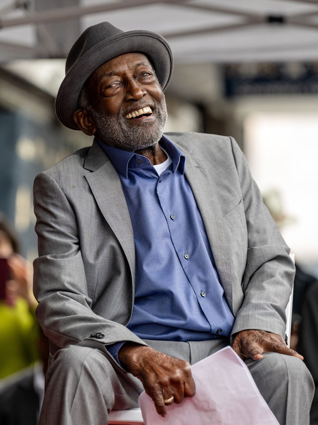 Actor Garrett Morris is honored with a Star on the Hollywood Walk of Fame on February 01, 2024 in Hollywood, California.