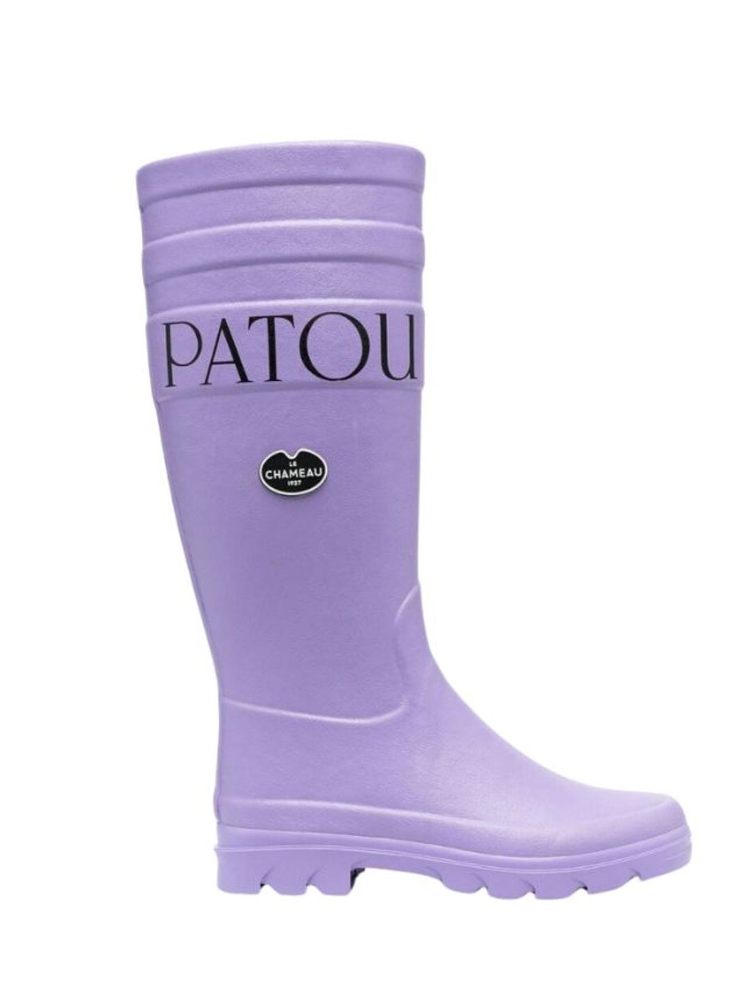 Patou lilac wellies 