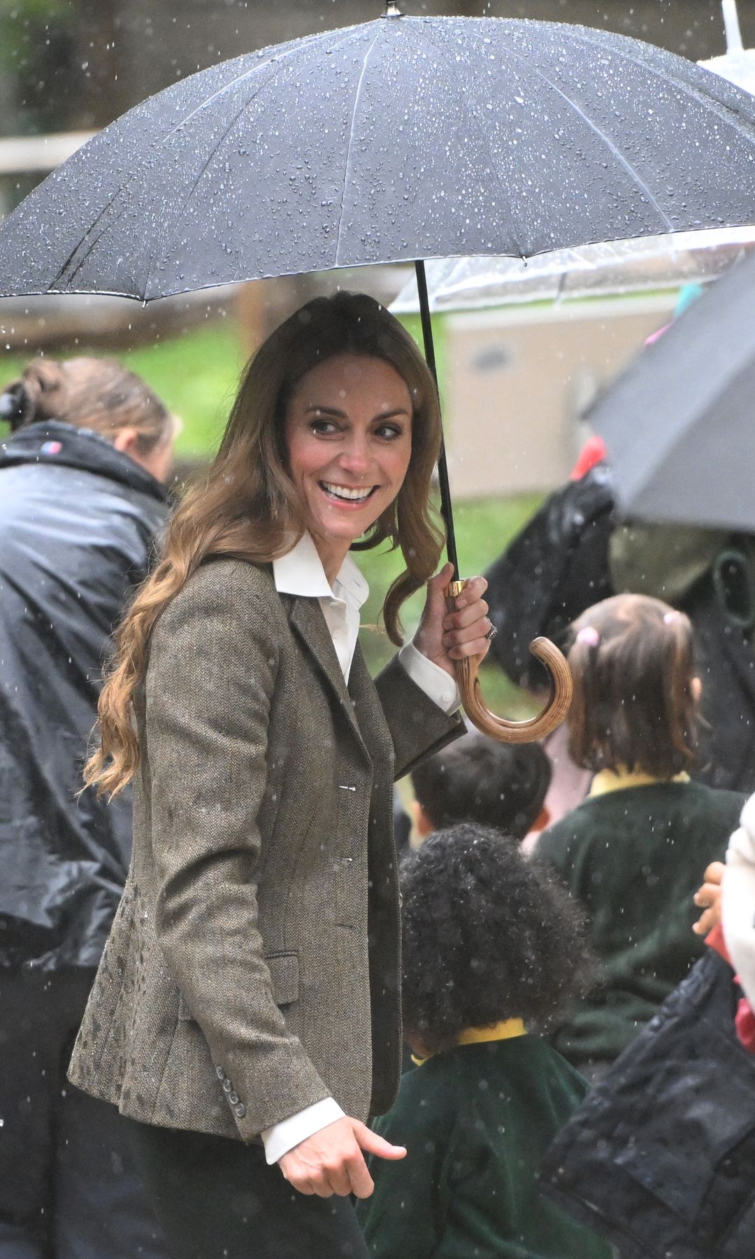 Princess of Wales visits the Natural History Museum's newly transformed gardens