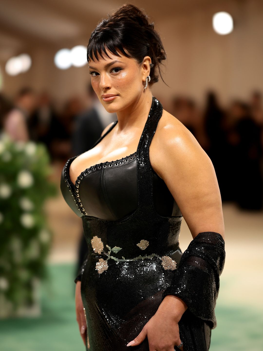 Ashley Graham attends The 2024 Met Gala Celebrating "Sleeping Beauties: Reawakening Fashion" at The Metropolitan Museum of Art on May 06, 2024 in New York City. (Photo by Dimitrios Kambouris/Getty Images for The Met Museum/Vogue)