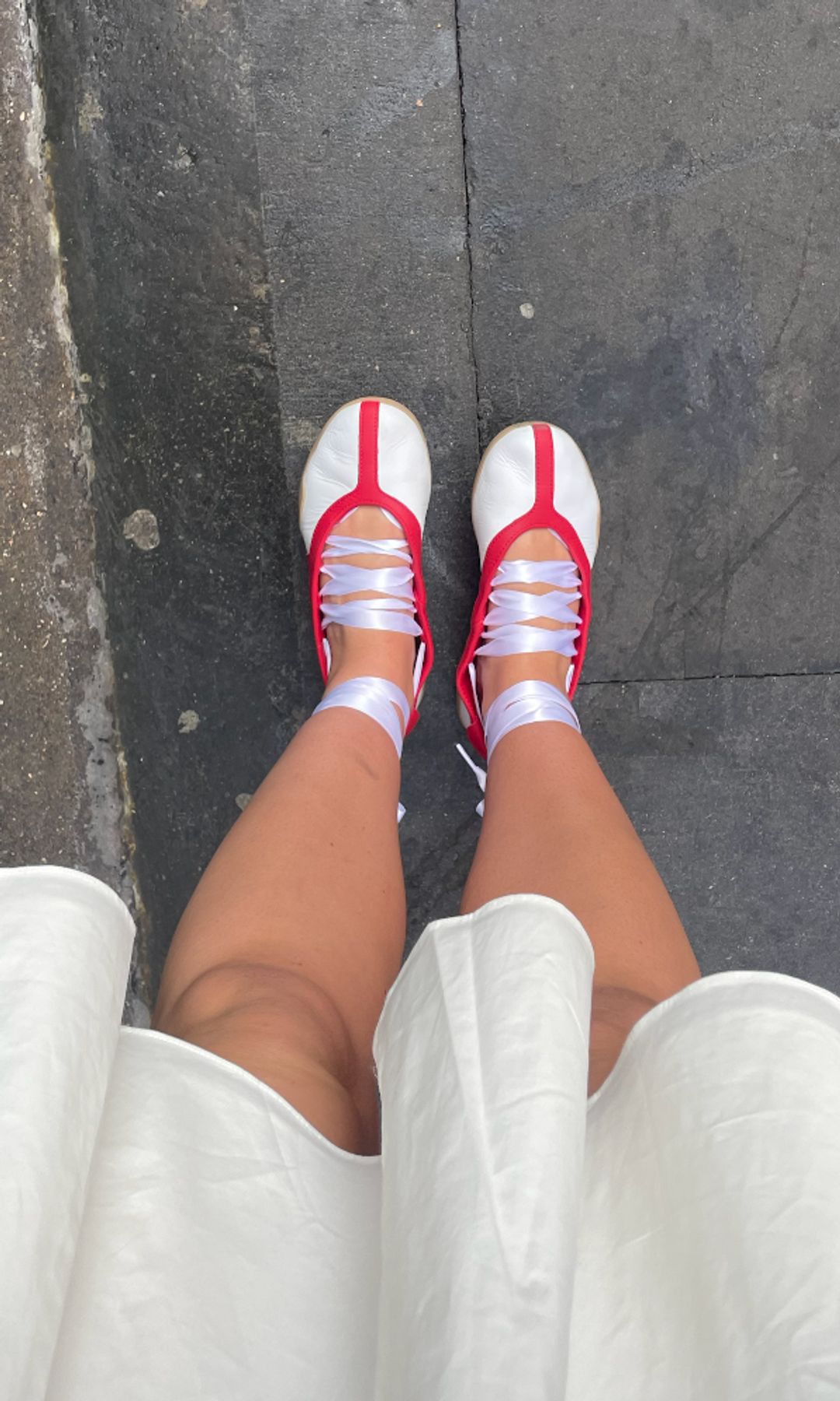 A picture of adidas ballet flats 