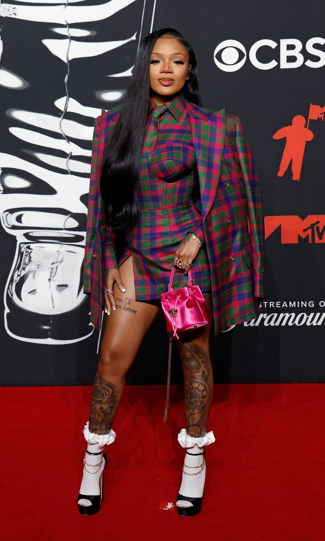 GloRilla attends the 2025 MTV Video Music Awards at UBS Arena on September 07, 2025 in Elmont, New York. (Photo by Taylor Hill/WireImage)