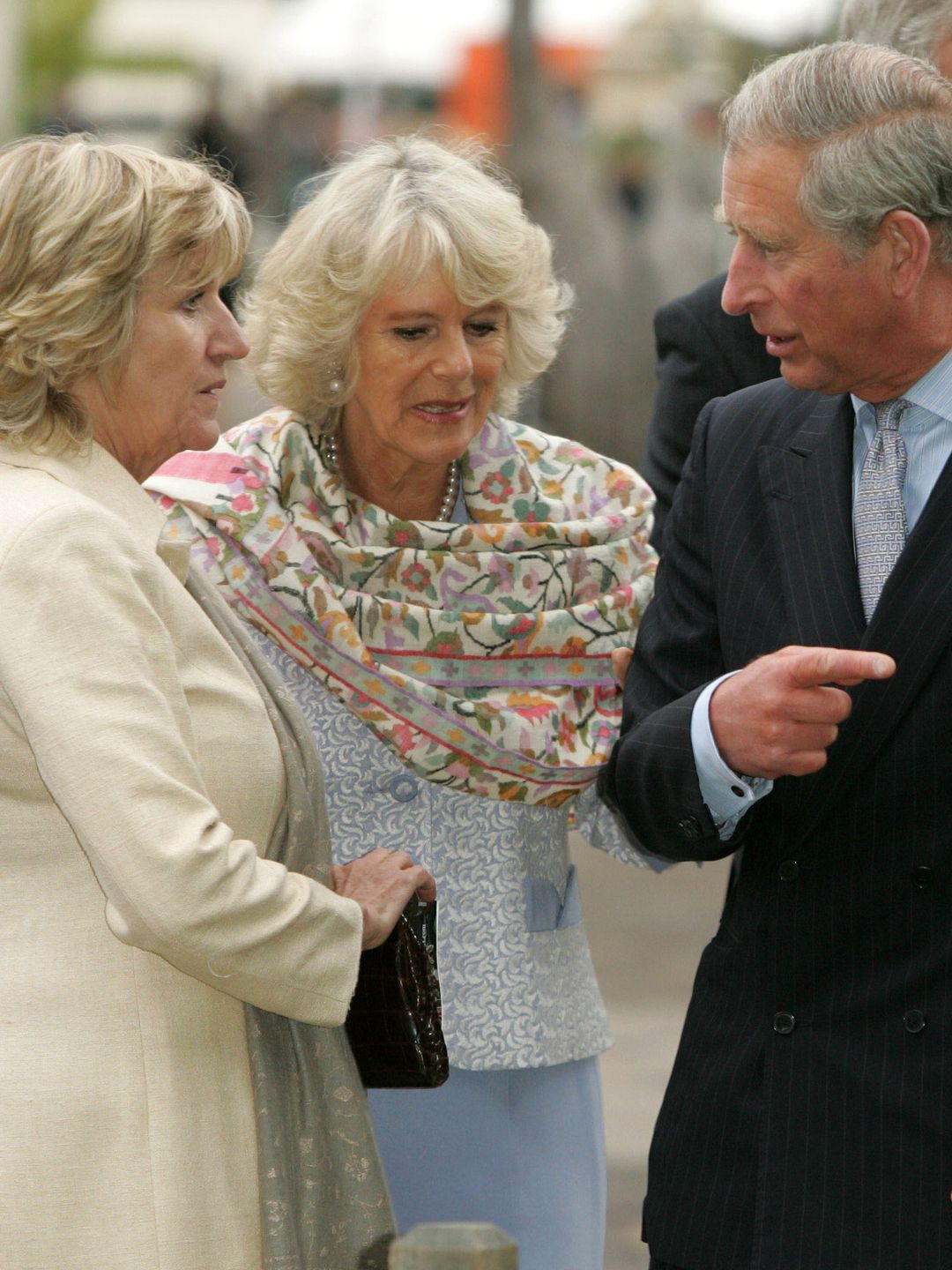 Annabel with Camilla and Charles in 2007