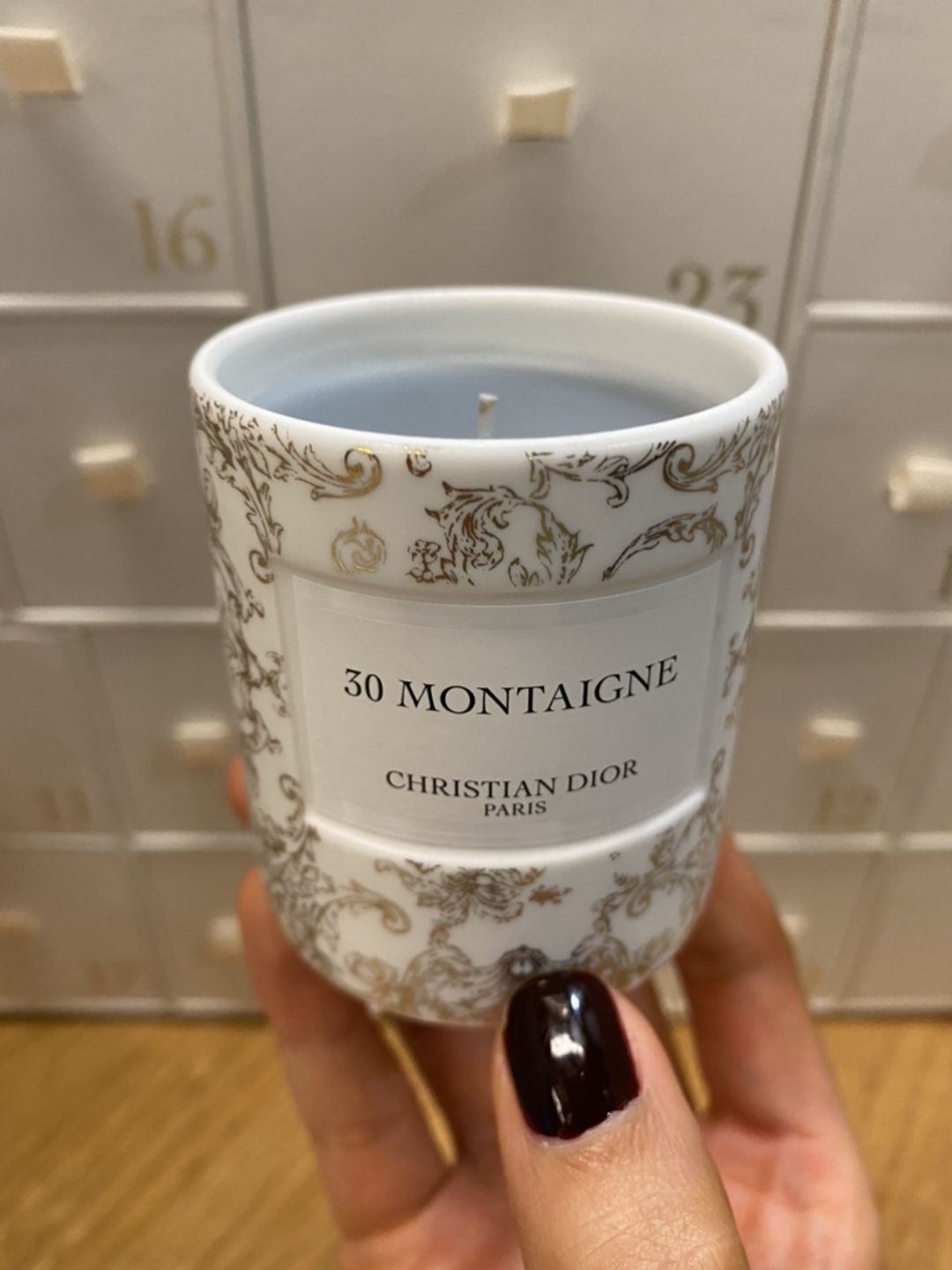 Dior candle 