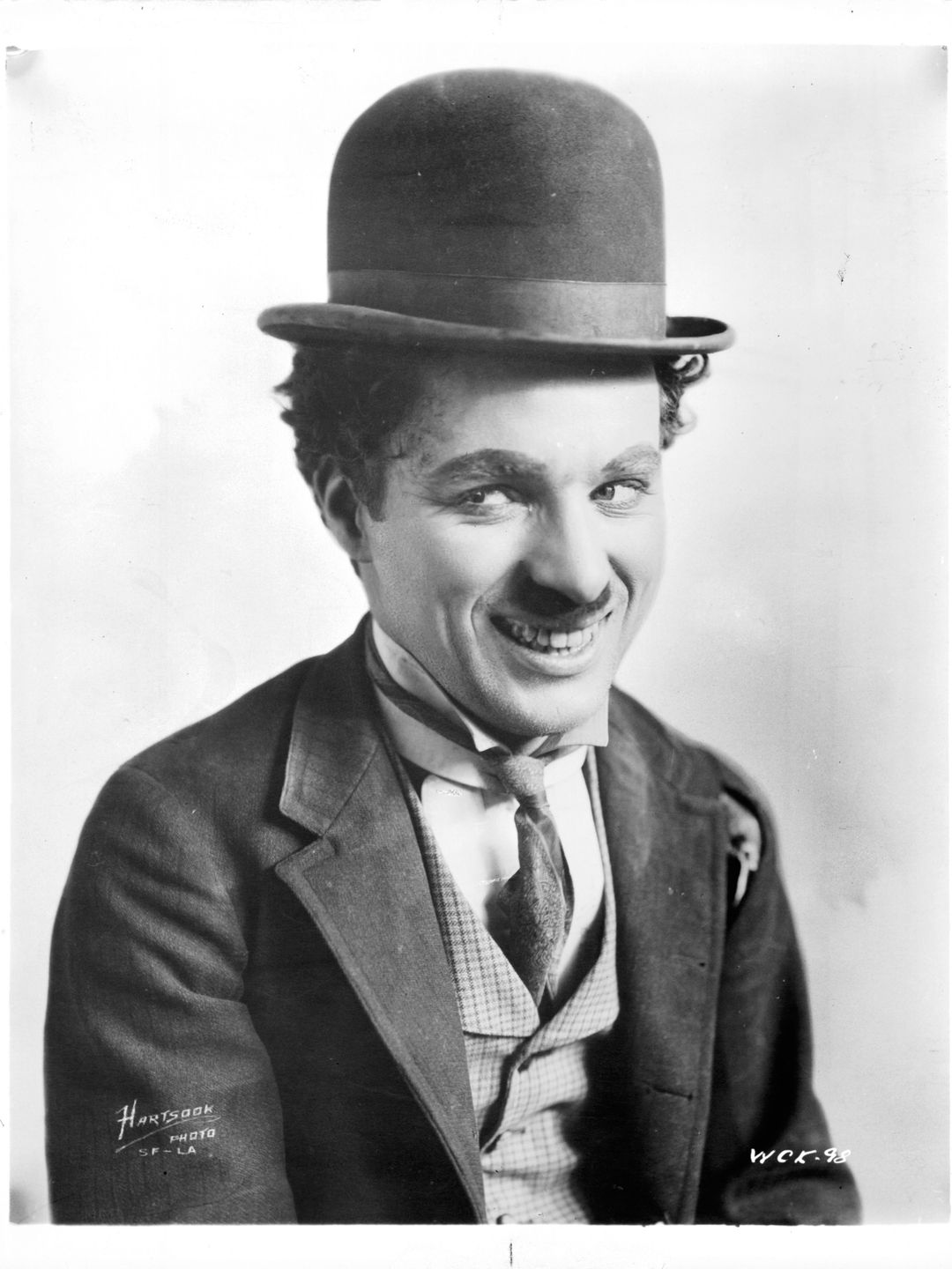 Charles Chaplin publicity portrait for the short 'A Night Out'