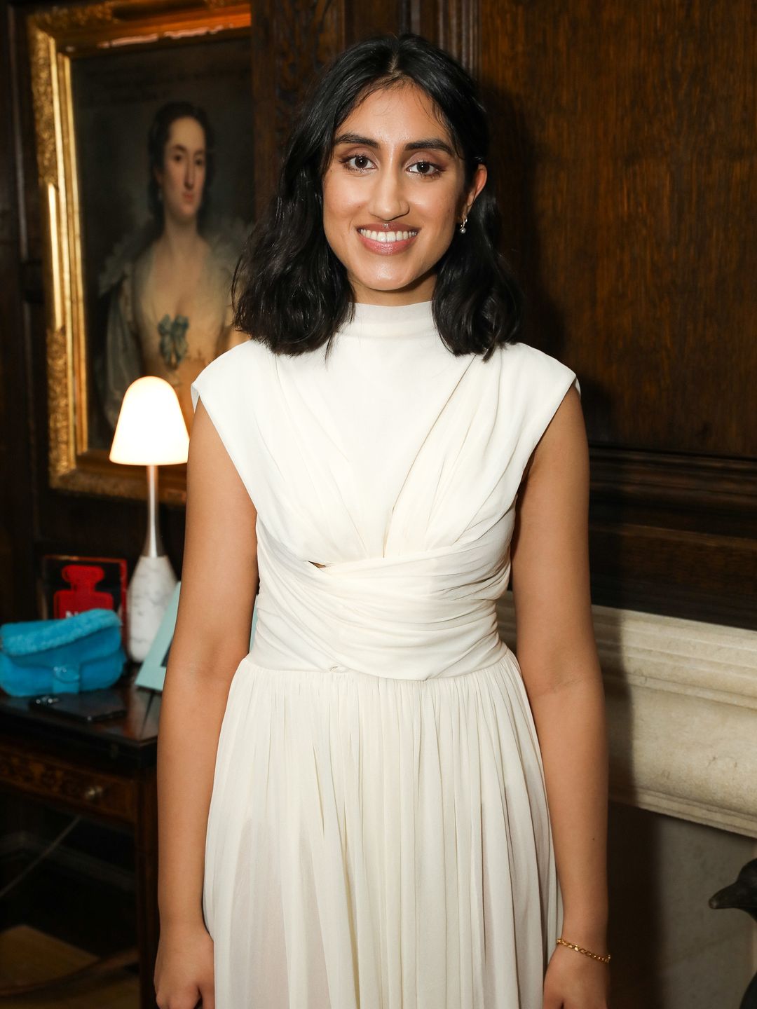 Ambika Mod  attends the MEJURI exclusive dinner on January 31, 2024 in London, England. (Photo by Dave Benett/Getty Images for MEJURI)