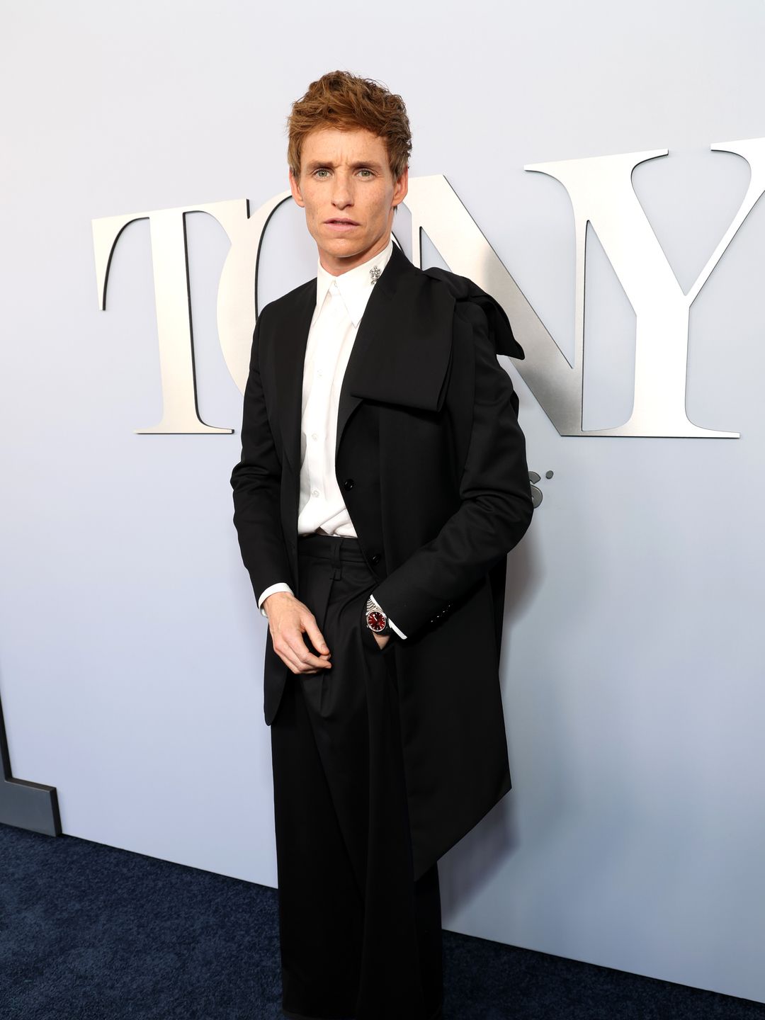 Eddie Redmayne attends The 77th Annual Tony Awards at David H. Koch Theater at Lincoln Center on June 16, 2024 in New York City.