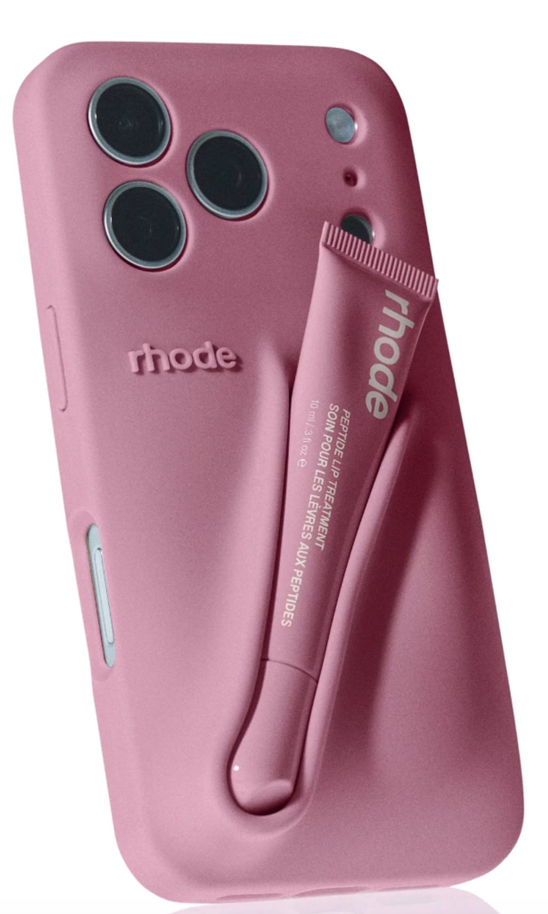 Jolie en rose ! La star de Love Story, Sarah Pidgeon, est la it-girl de Rhode pour le printemps – achetez la collection 8 Étui à lèvres Rhode - bretzel