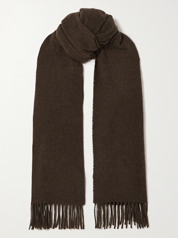 Toteme brown scarf