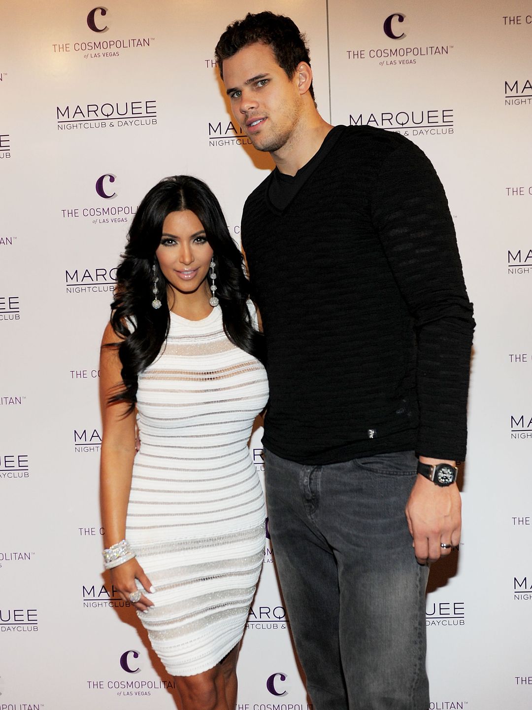 Kim Kardashian with Kris Humphries in 2011