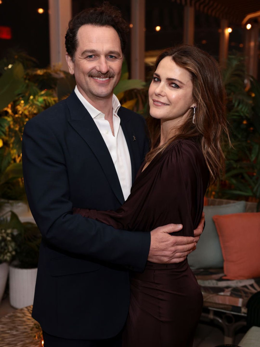 Matthew and Keri at the New York premiere after party for The Diplomat
