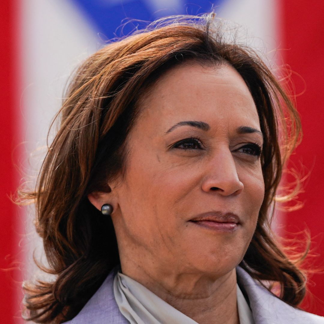 Kamala Harris's rare, show-stopping sequin gown has a hidden meaning