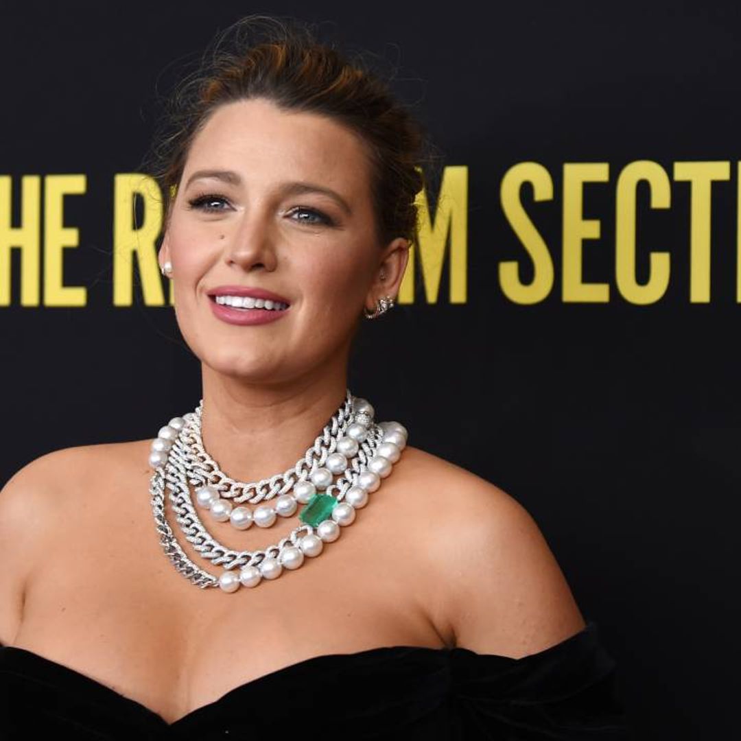 Blake Lively turns heads in a stunning figure-flattering dress fit for a princess