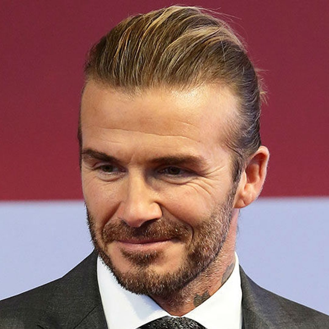 David Beckham visits an all-girls school: watch their priceless reaction