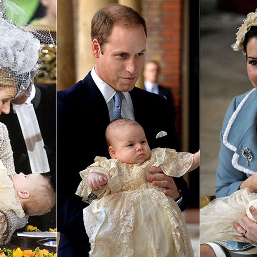 Prince Louis' christening: a look back at other royal babies' big days