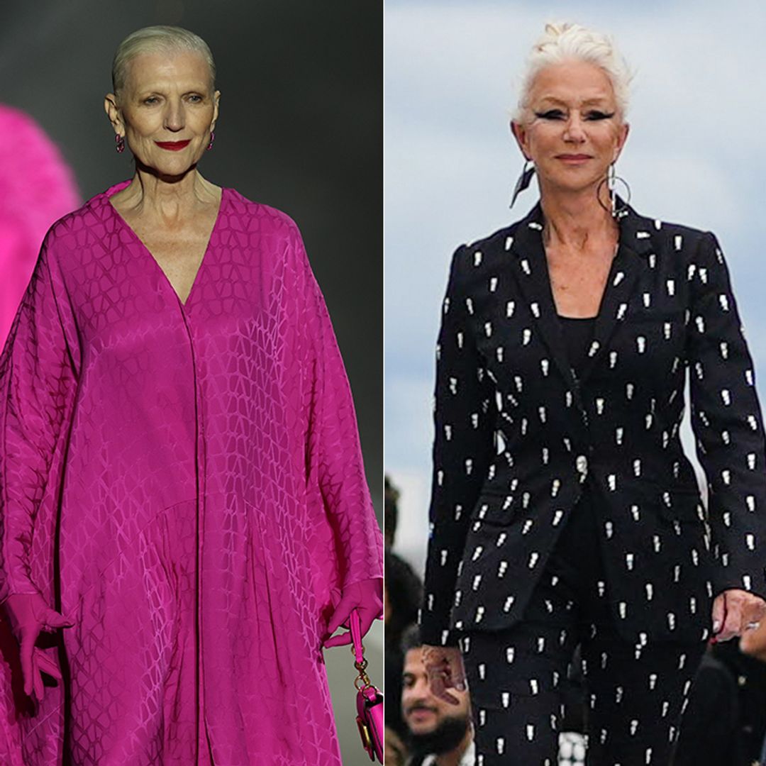 The over 70s models tearing up the runway