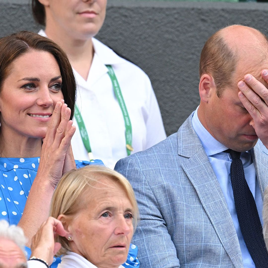 Prince William divides royal fans with possible etiquette blunder during Wimbledon outing with Kate Middleton
