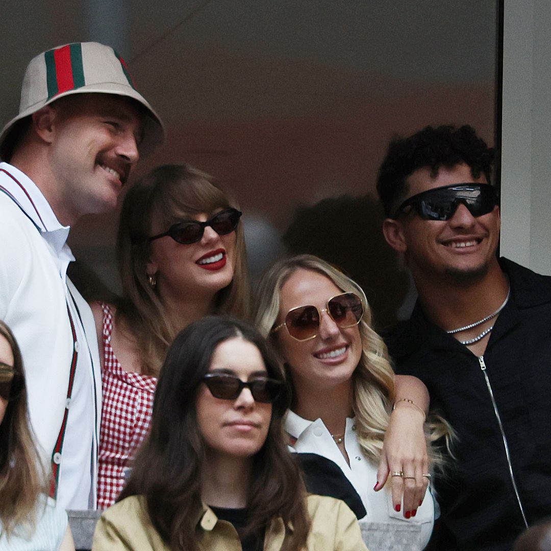 Taylor Swift hugs Trump-supporter Brittany Mahomes at star-studded US Open final — best photos