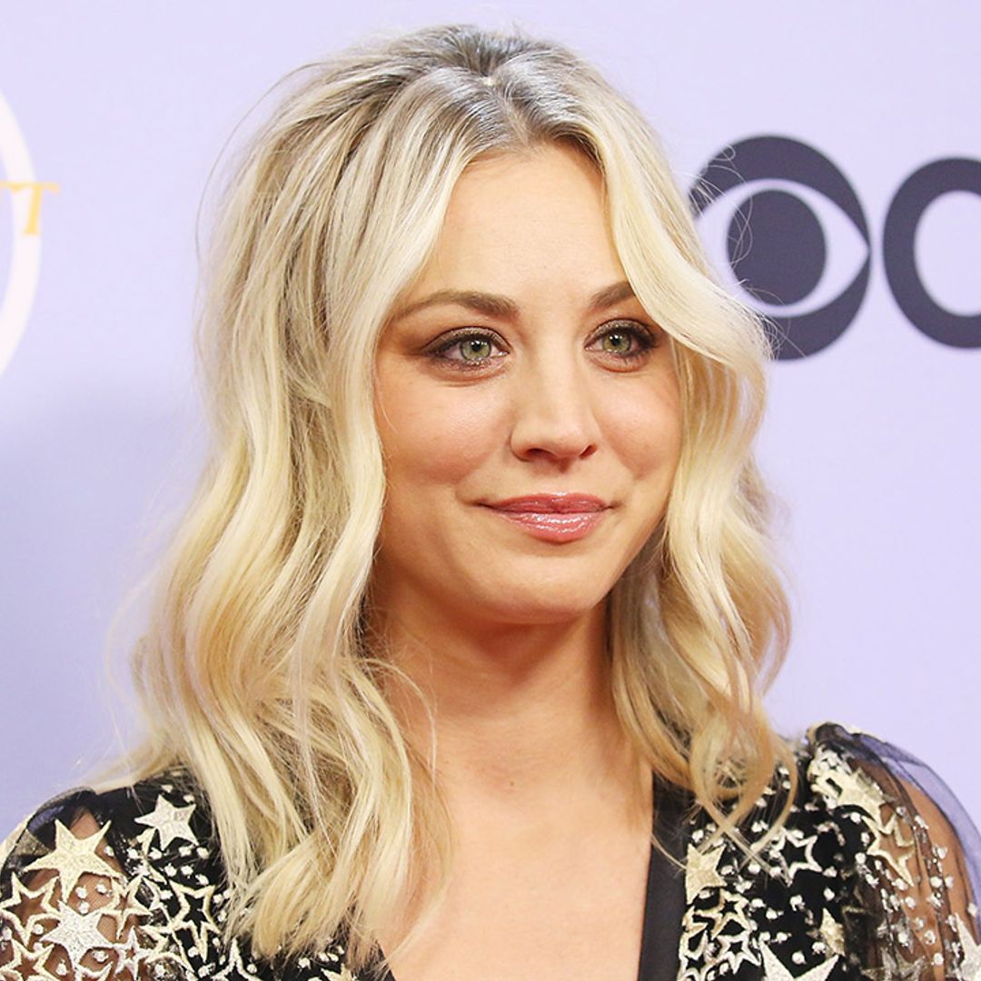 Kaley Cuoco resembles a jewelry store with extremely extravagant dress