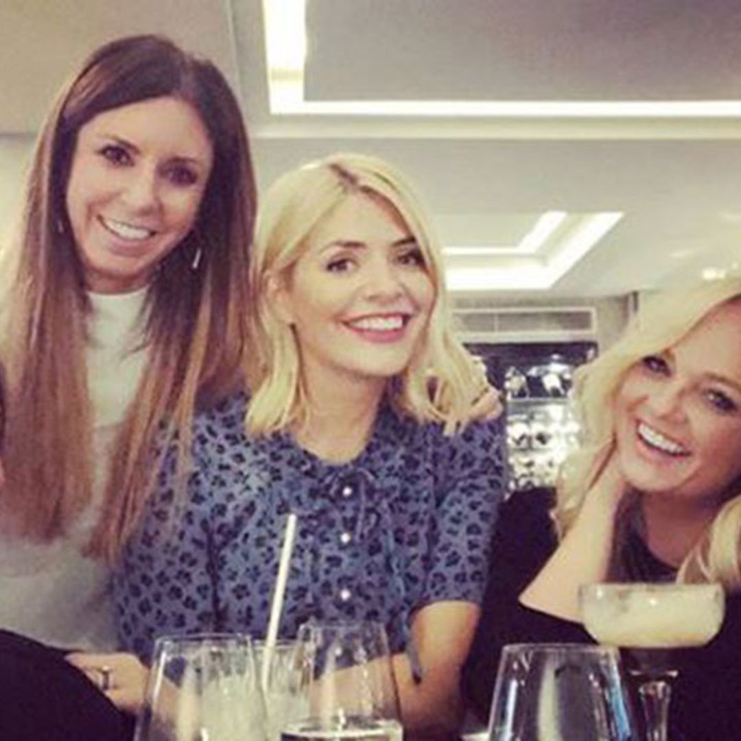 Holly Willoughby enjoys girly night out with Emma Bunton and Nicole Appleton - see pictures