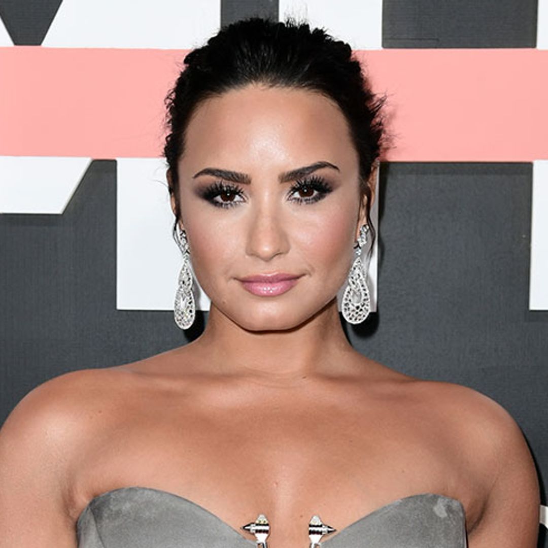 Demi Lovato posts shocking before-and-after picture of her anorexia