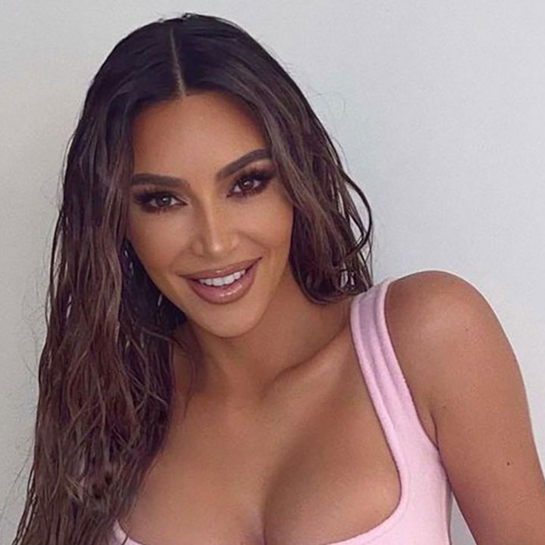 Kim Kardashian shows support for husband Kanye West as she poses in bikini – fans react