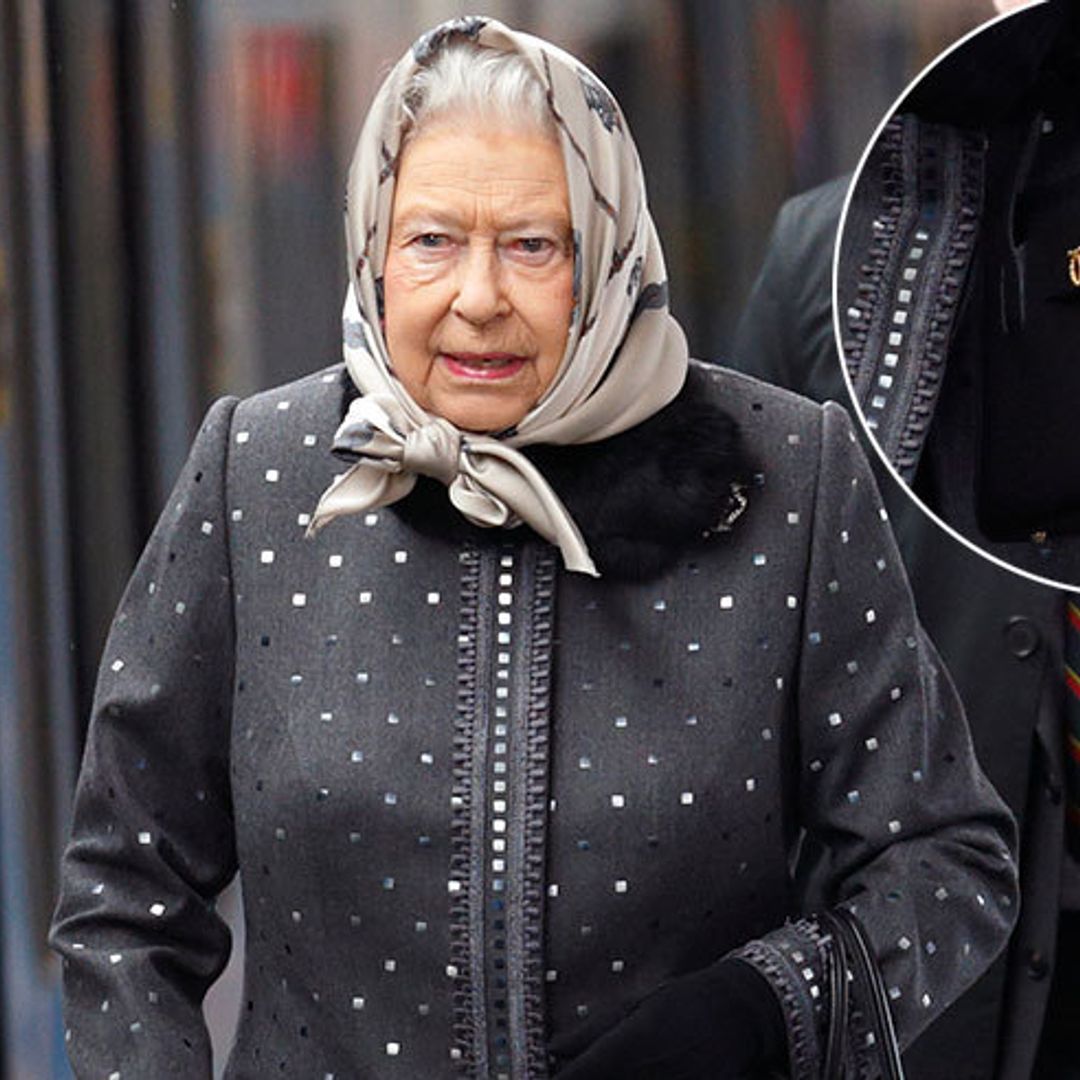 Queen Elizabeth makes a stylish return from her winter break